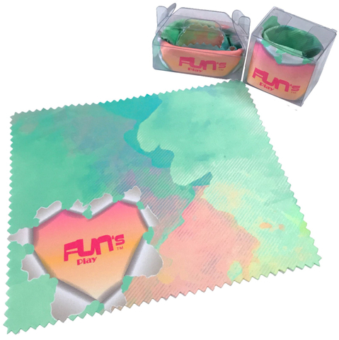 台灣製禮贈品印刷超細纖維布