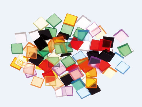 多功能材料包配件方形透明馬賽克