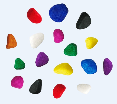 多功能馬賽克DIY套組彩色石頭