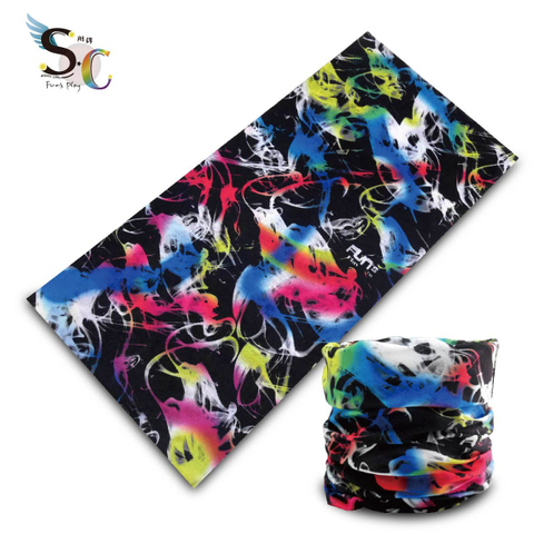 抽象風多功能運動透氣機能頭巾