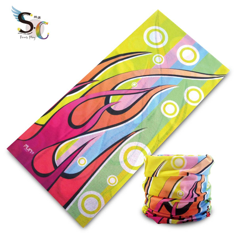 時尚火焰舒適腳踏車頭巾