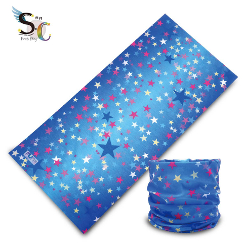 銀河滿天星抗菌舒適頭巾