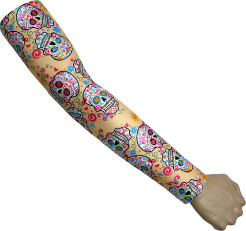 復活節骷顱頭經典裝飾活動袖套