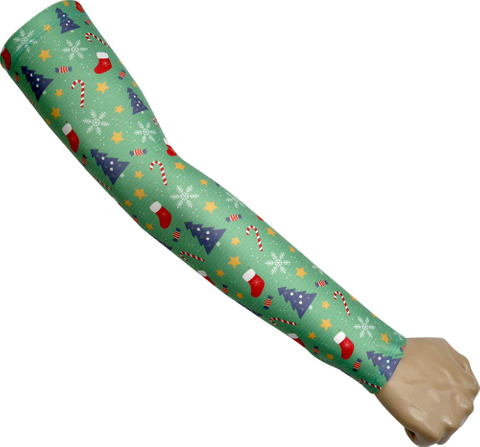 聖誕節樣式數碼印刷機能袖套