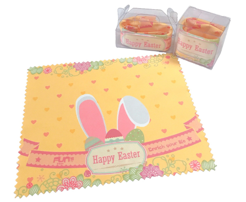 禮贈品客製化印刷眼鏡擦拭布