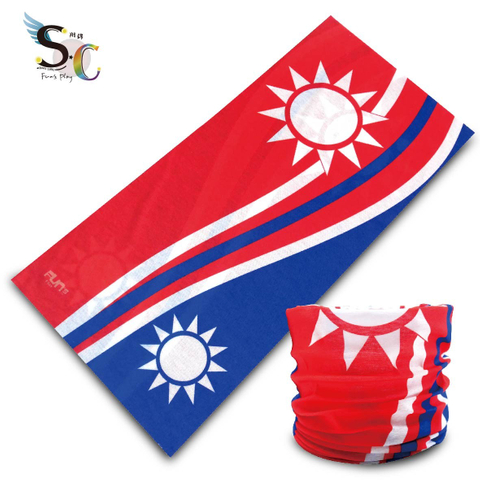 熱銷多功能台灣國旗頭巾